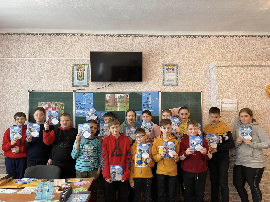 Як у закладах освіти Тишківської громади проходять уроки безпеки