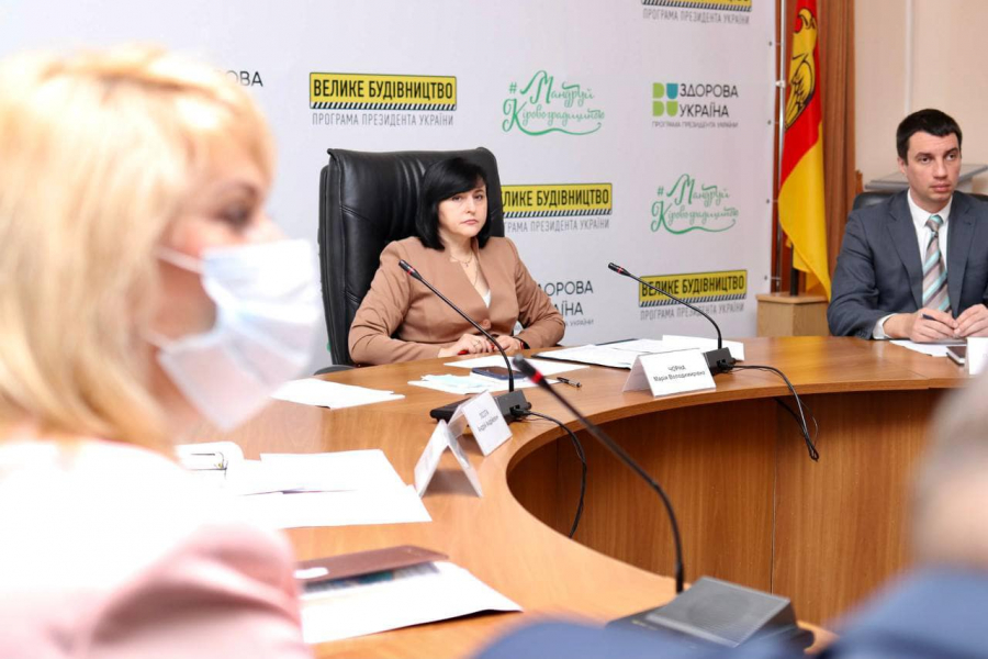 Марія Чорна закликала керівників громад спільно боротися з третьою хвилею коронавірусу в області