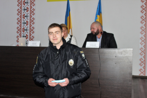 Тишківчанин став офіцером громади в Добровеличківці