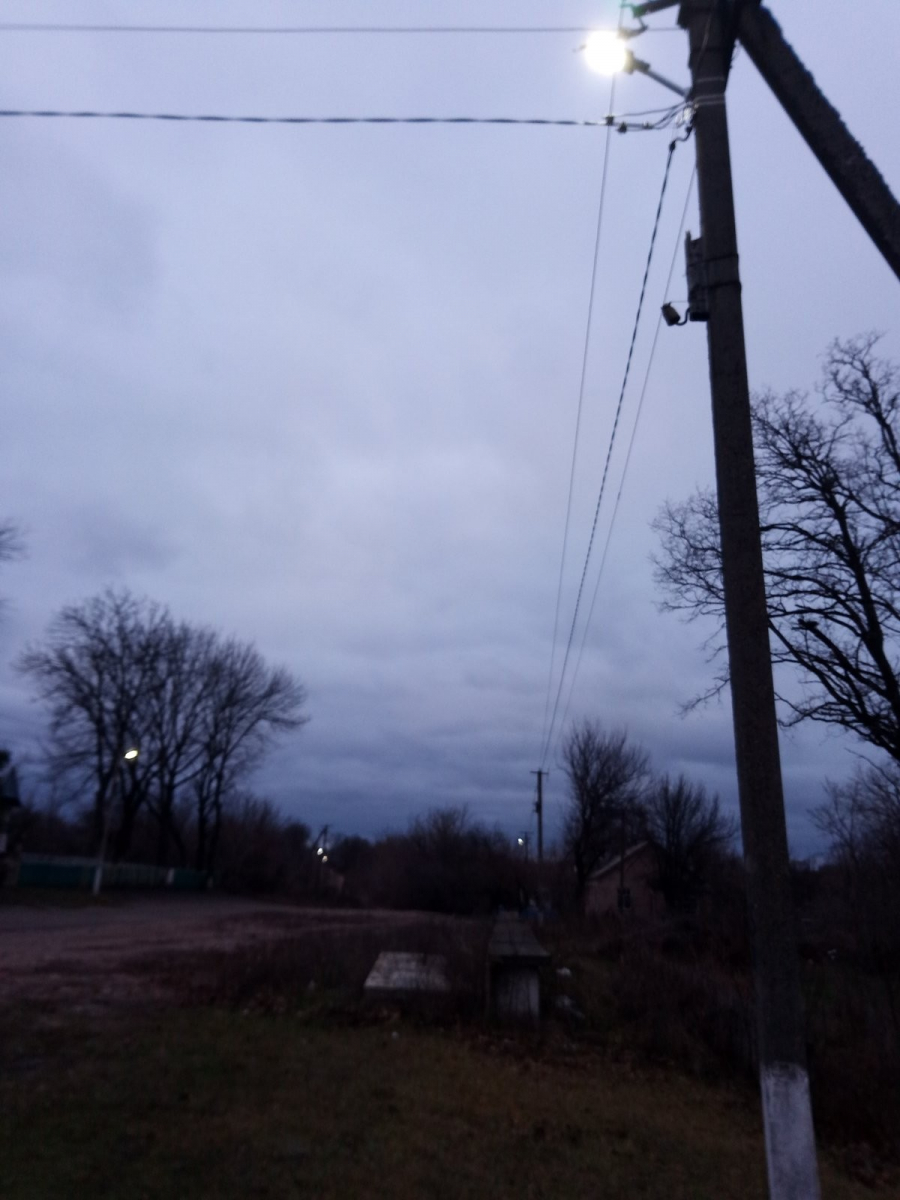В одному з сіл громади розв&#039;язали проблему з вуличним освітленням